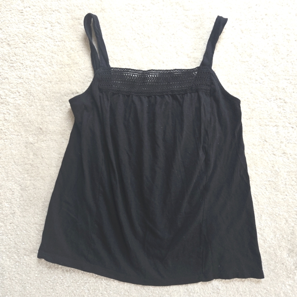 Old Navy Black Cotton Tank